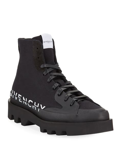 givenchy clapham high-top sneakers|givenchy shoes for men.